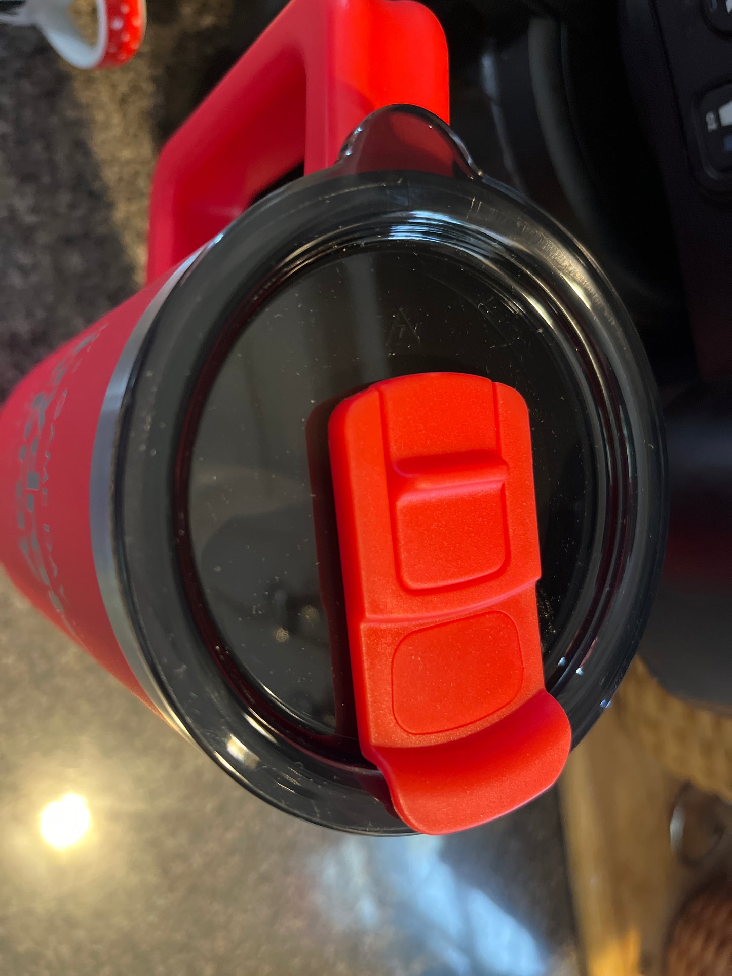 40oz Red Tumbles with straw