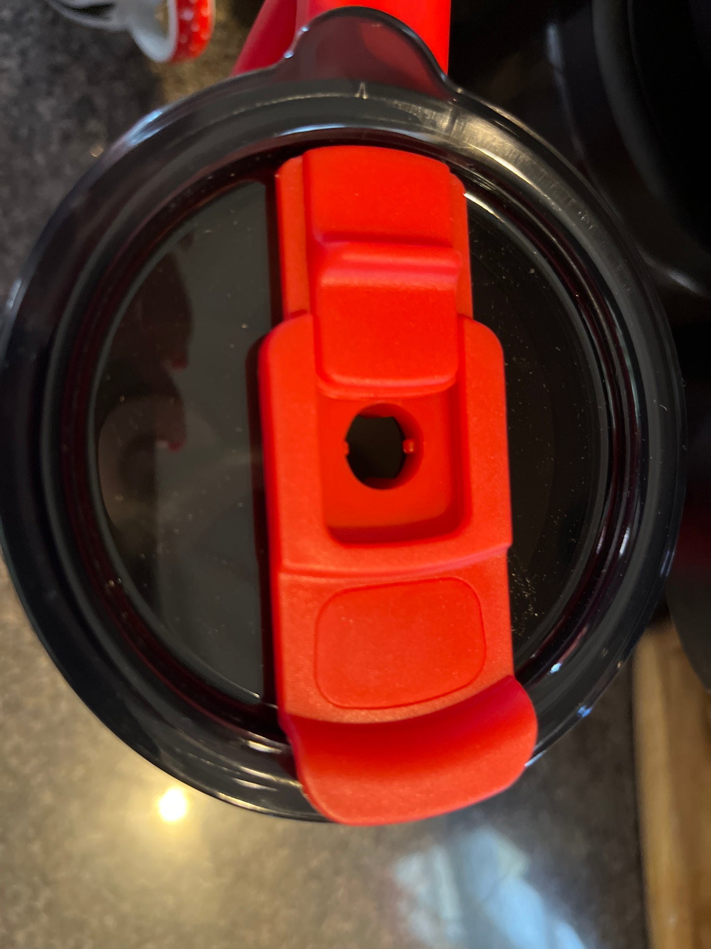 40oz Red Tumbles with straw